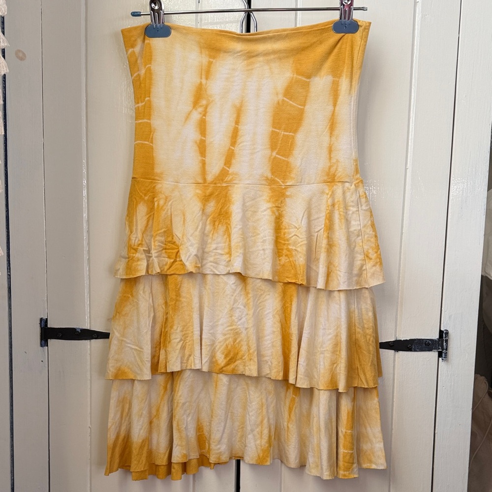 Miss Me Tie-Dye Tiered Skirt/Dress